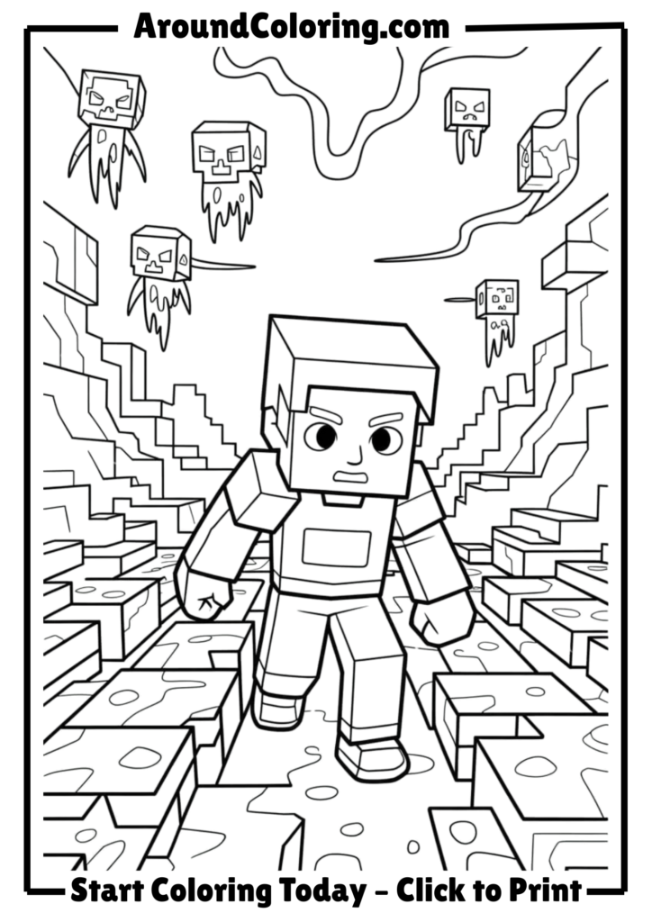 Alex in the Nether