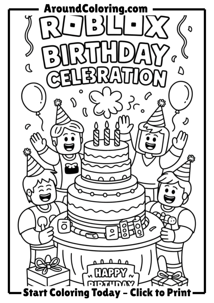 Roblox Birthday Celebration