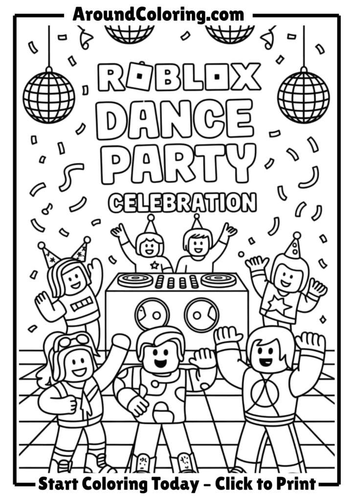 Roblox Dance Party Celebration