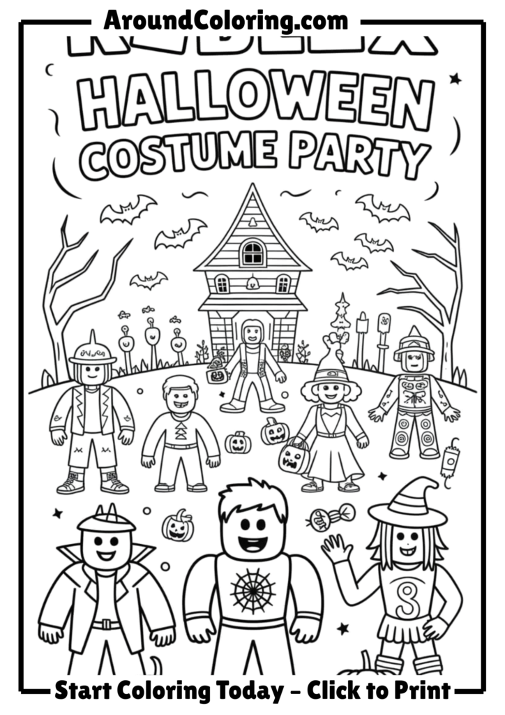 Roblox Halloween Costume Party