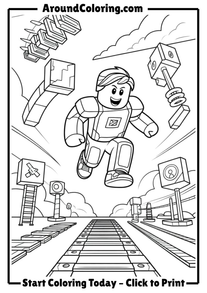 Roblox Obby Course Adventure