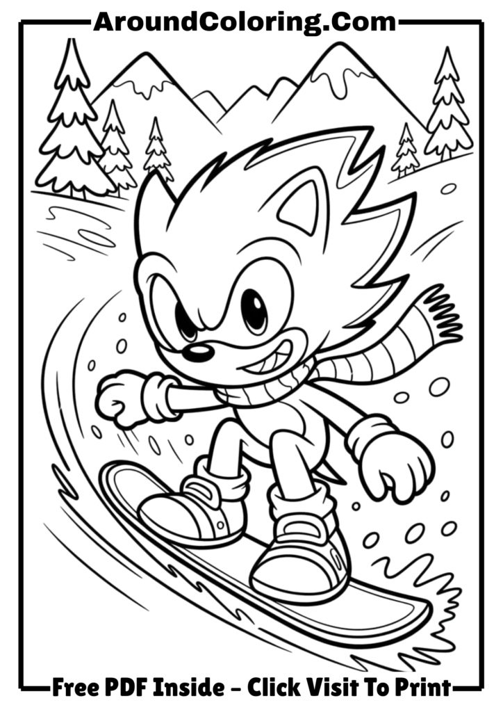 Sonic Snowboarding