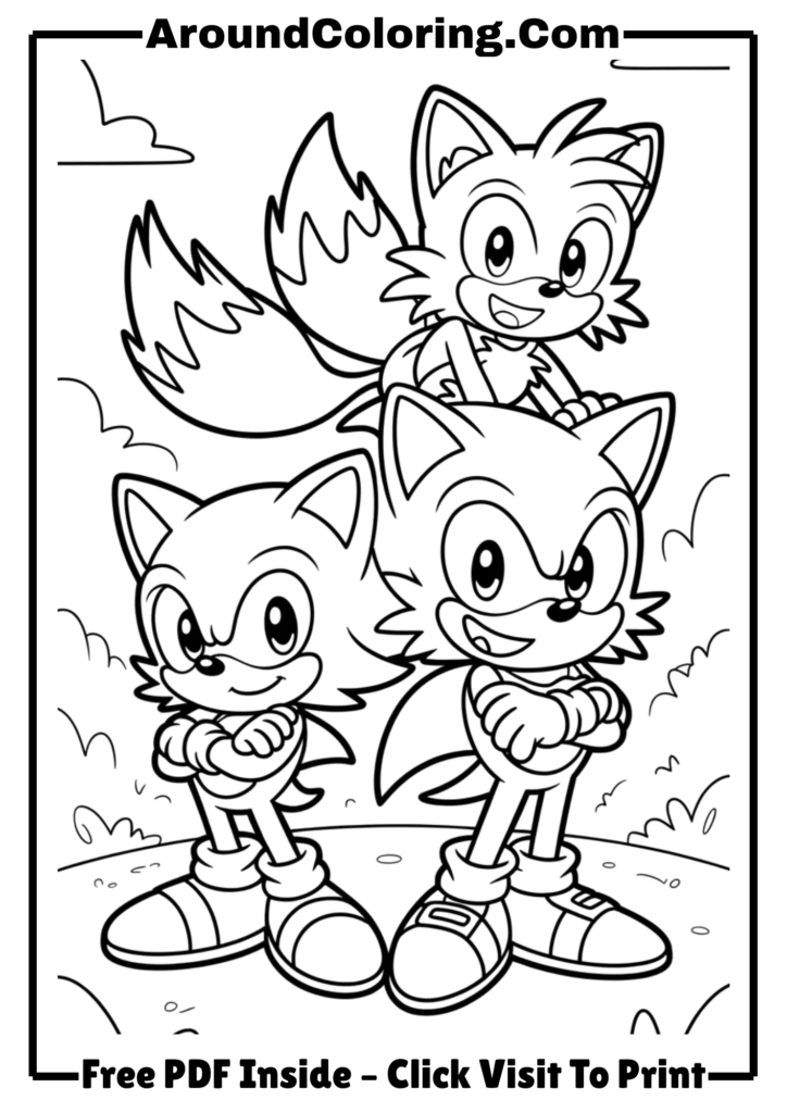 Sonic and Tails Together