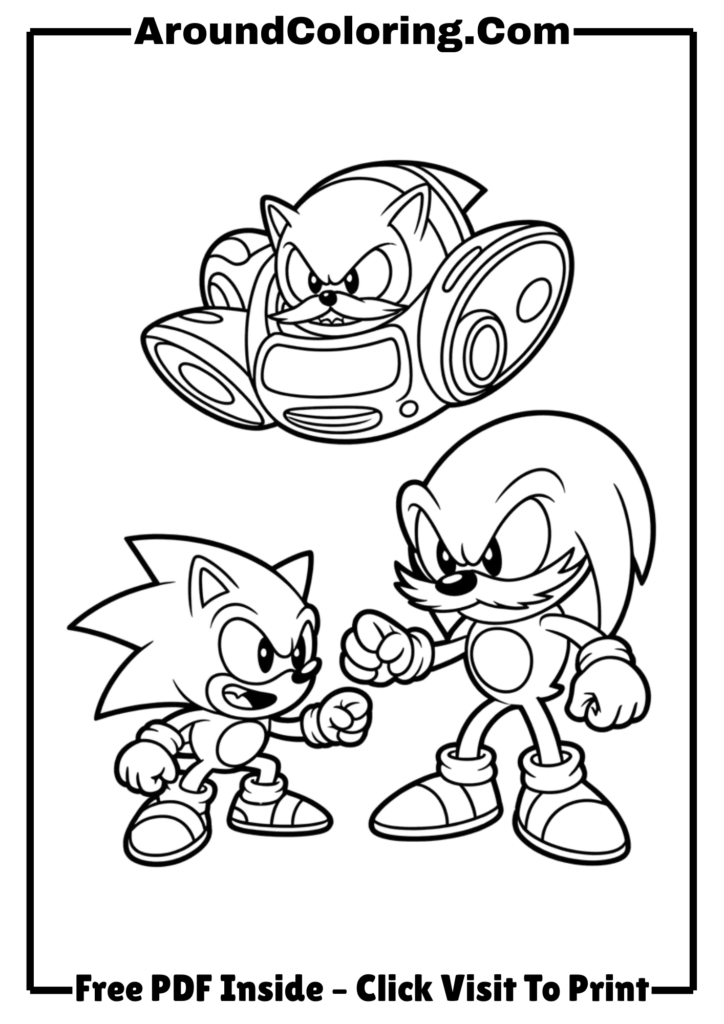 Sonic vs. Dr. Robotnik (2)