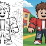 Roblox Coloring pages